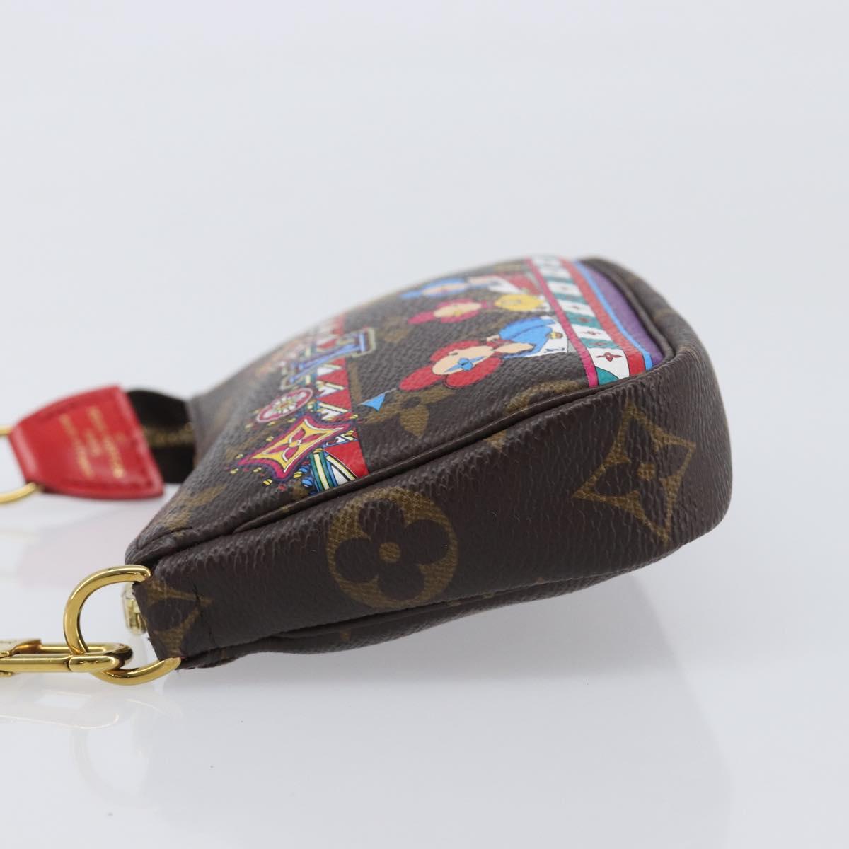 LOUIS VUITTON Vivienne Mini Pochette Accessoires Pouch M69976 LV Auth 206936SAM