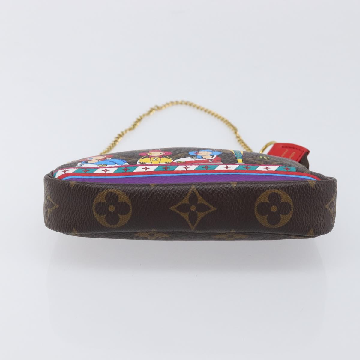 LOUIS VUITTON Vivienne Mini Pochette Accessoires Pouch M69976 LV Auth 206936SAM