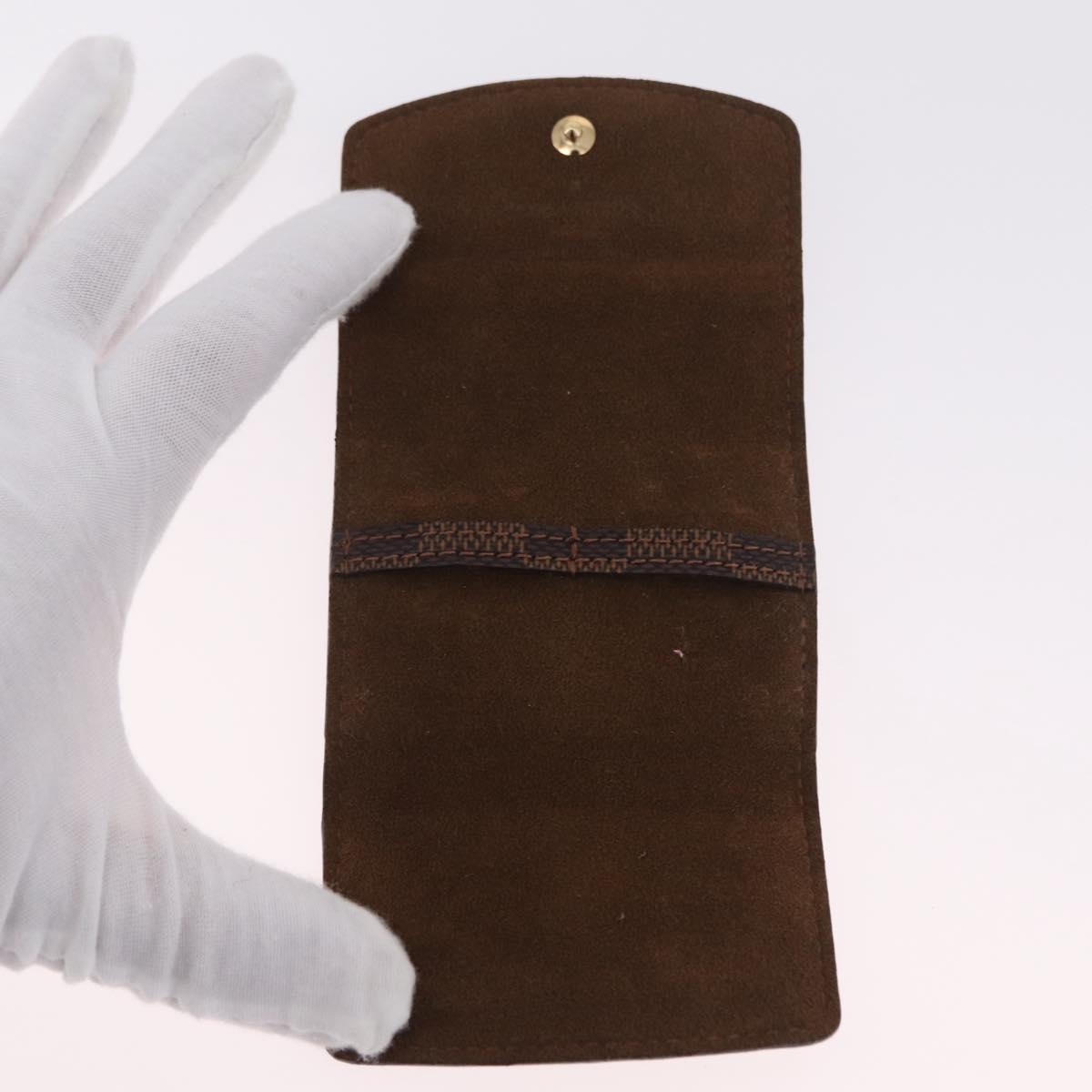 LOUIS VUITTON Boutons de Manchette Cadena Eclair Cuffs Ag925 M64601 Auth 206939