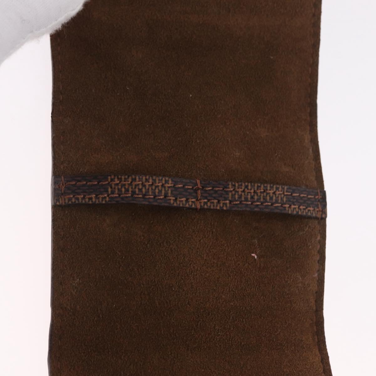 LOUIS VUITTON Boutons de Manchette Cadena Eclair Cuffs Ag925 M64601 Auth 206939