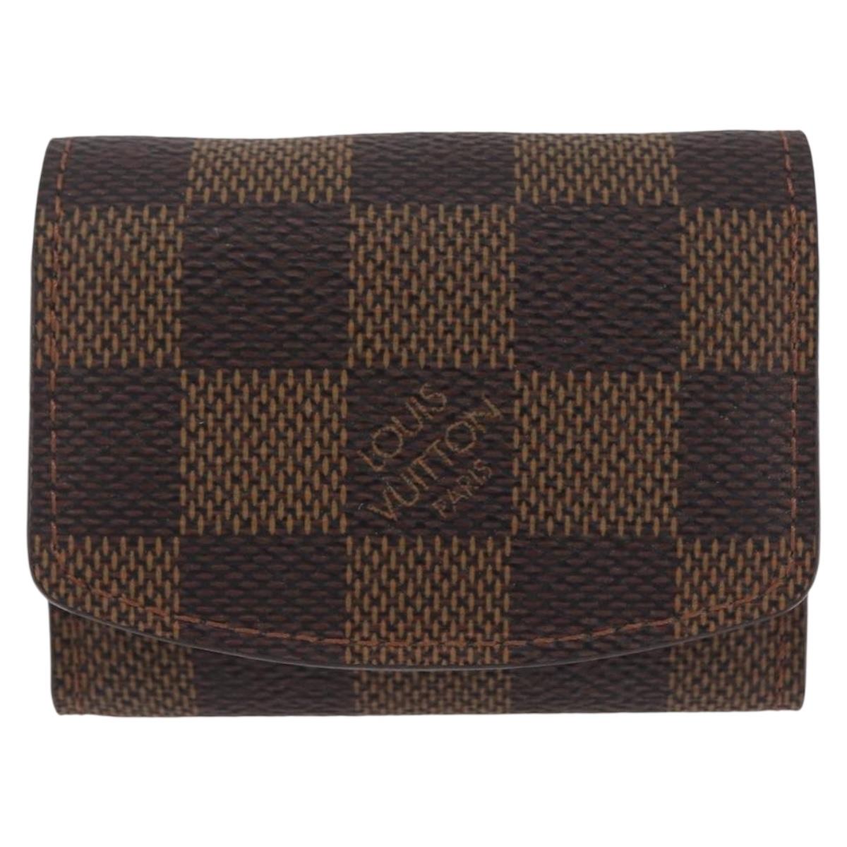 LOUIS VUITTON Boutons de Manchette Cadena Eclair Cuffs Ag925 M64601 Auth 206939