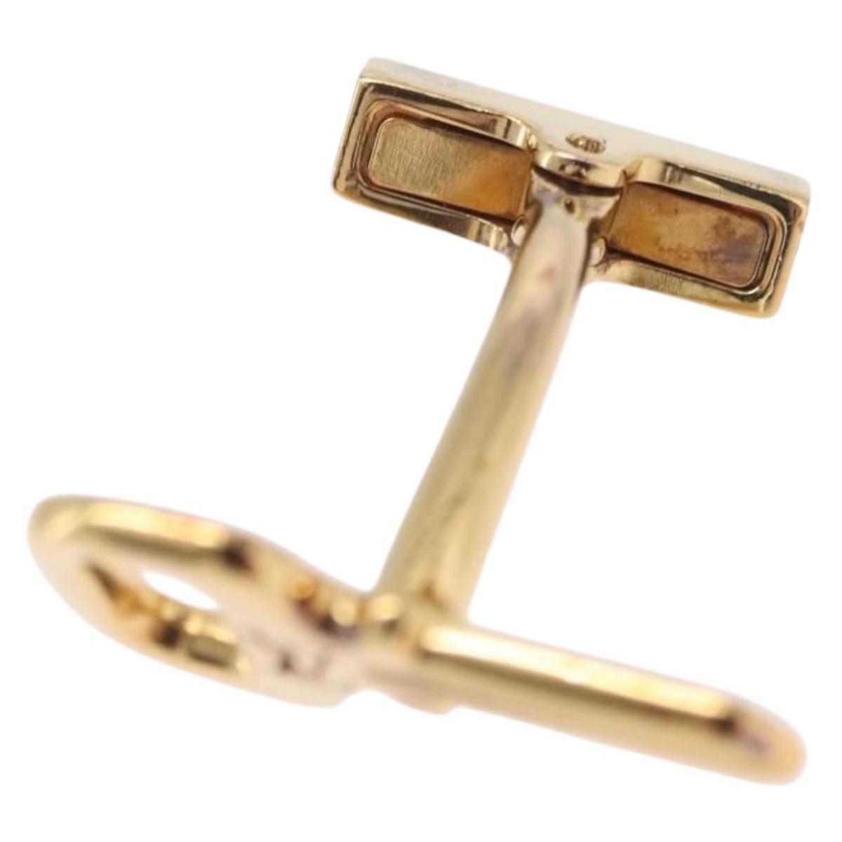 LOUIS VUITTON Boutons de Manchette Cadena Eclair Cuffs Ag925 M64601 Auth 206939