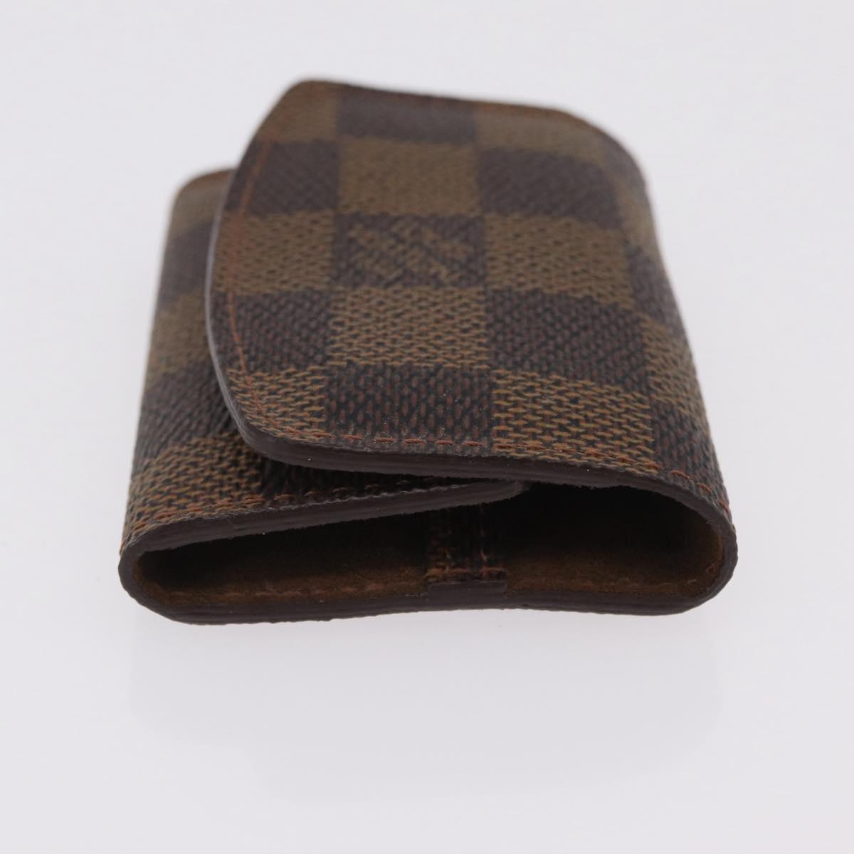 LOUIS VUITTON Boutons de Manchette Cadena Eclair Cuffs Ag925 M64601 Auth 206939