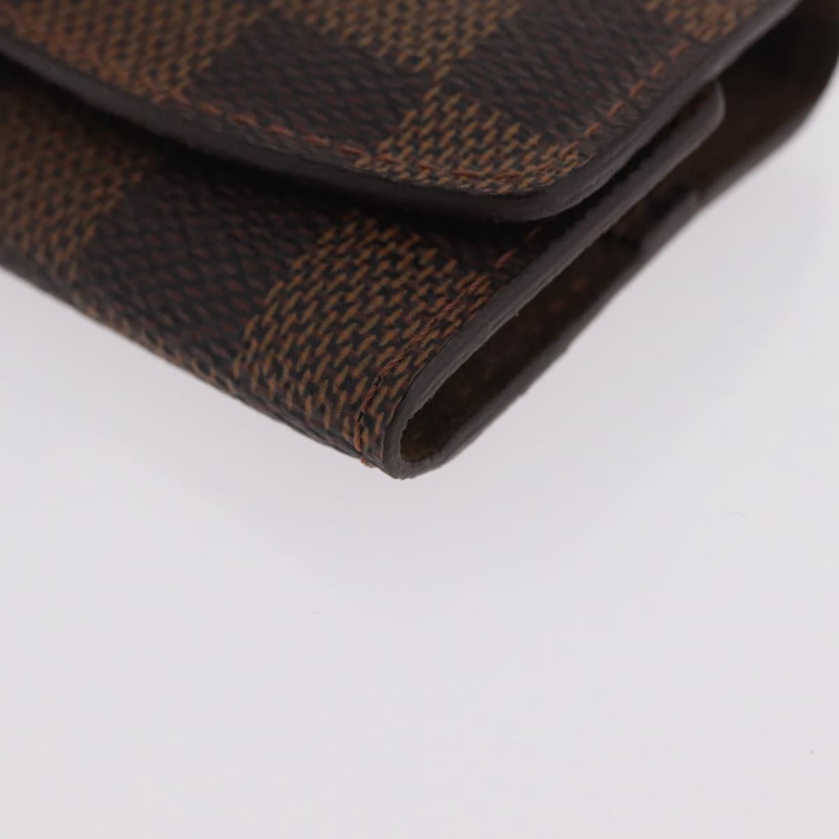LOUIS VUITTON Boutons de Manchette Cadena Eclair Cuffs Ag925 M64601 Auth 206939