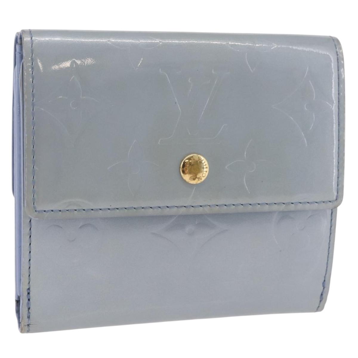 LOUIS VUITTON Monogram Vernis Portefeuille Elise Wallet Lavande LV Auth 206940A