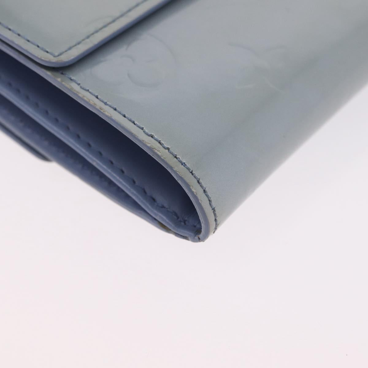 LOUIS VUITTON Monogram Vernis Portefeuille Elise Wallet Lavande LV Auth 206940A