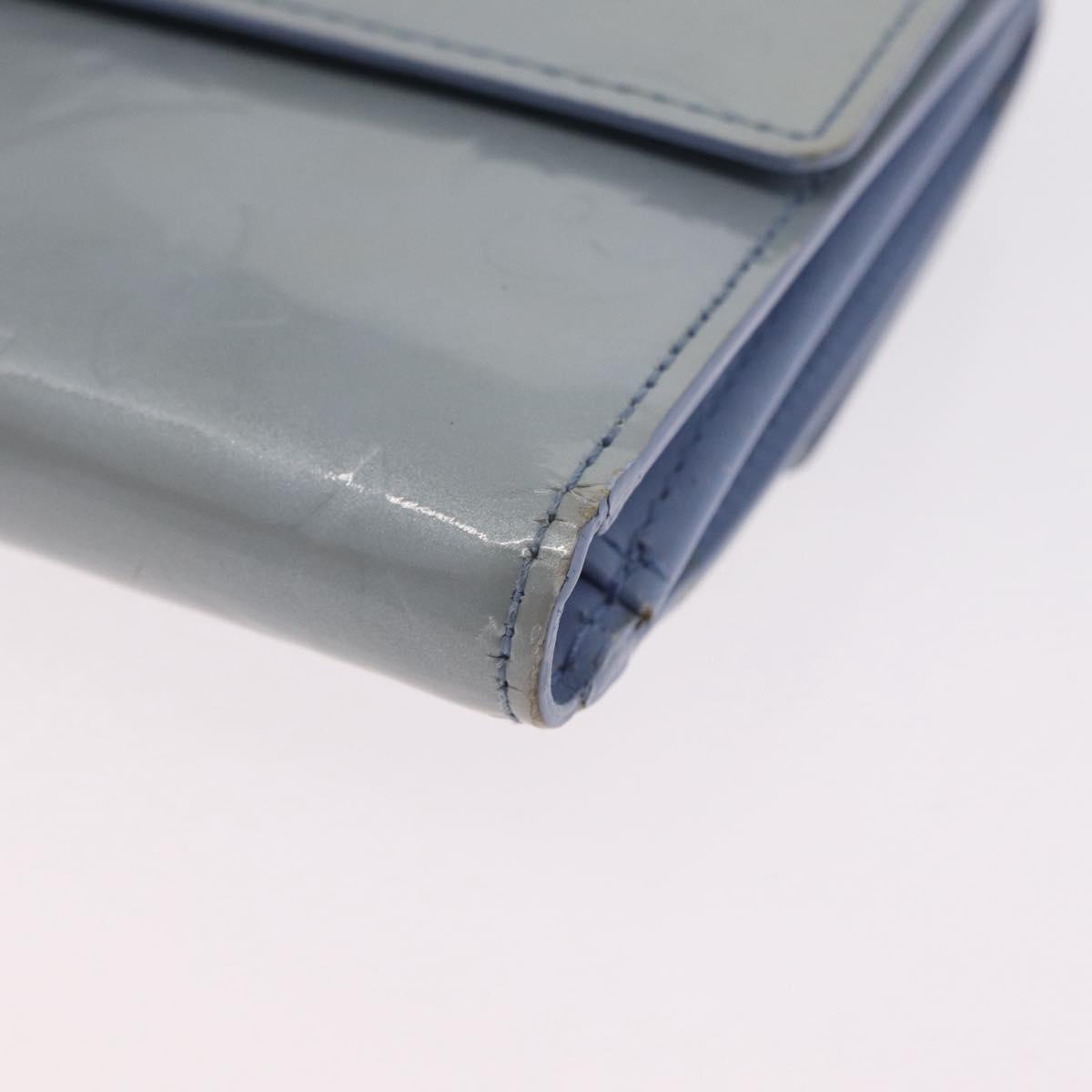 LOUIS VUITTON Monogram Vernis Portefeuille Elise Wallet Lavande LV Auth 206940A