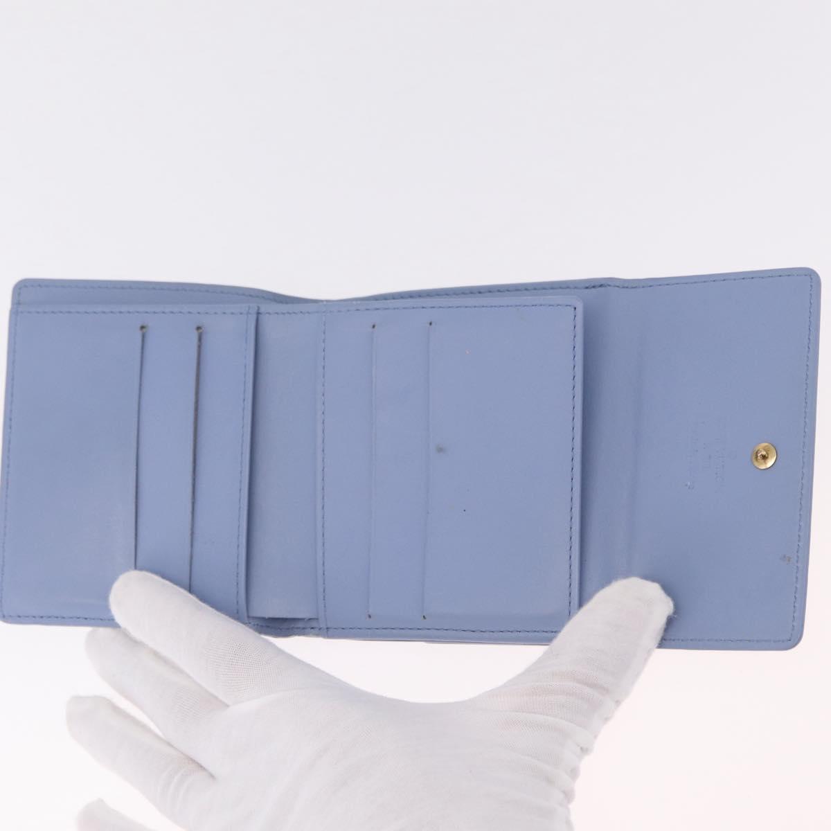 LOUIS VUITTON Monogram Vernis Portefeuille Elise Wallet Lavande LV Auth 206940A
