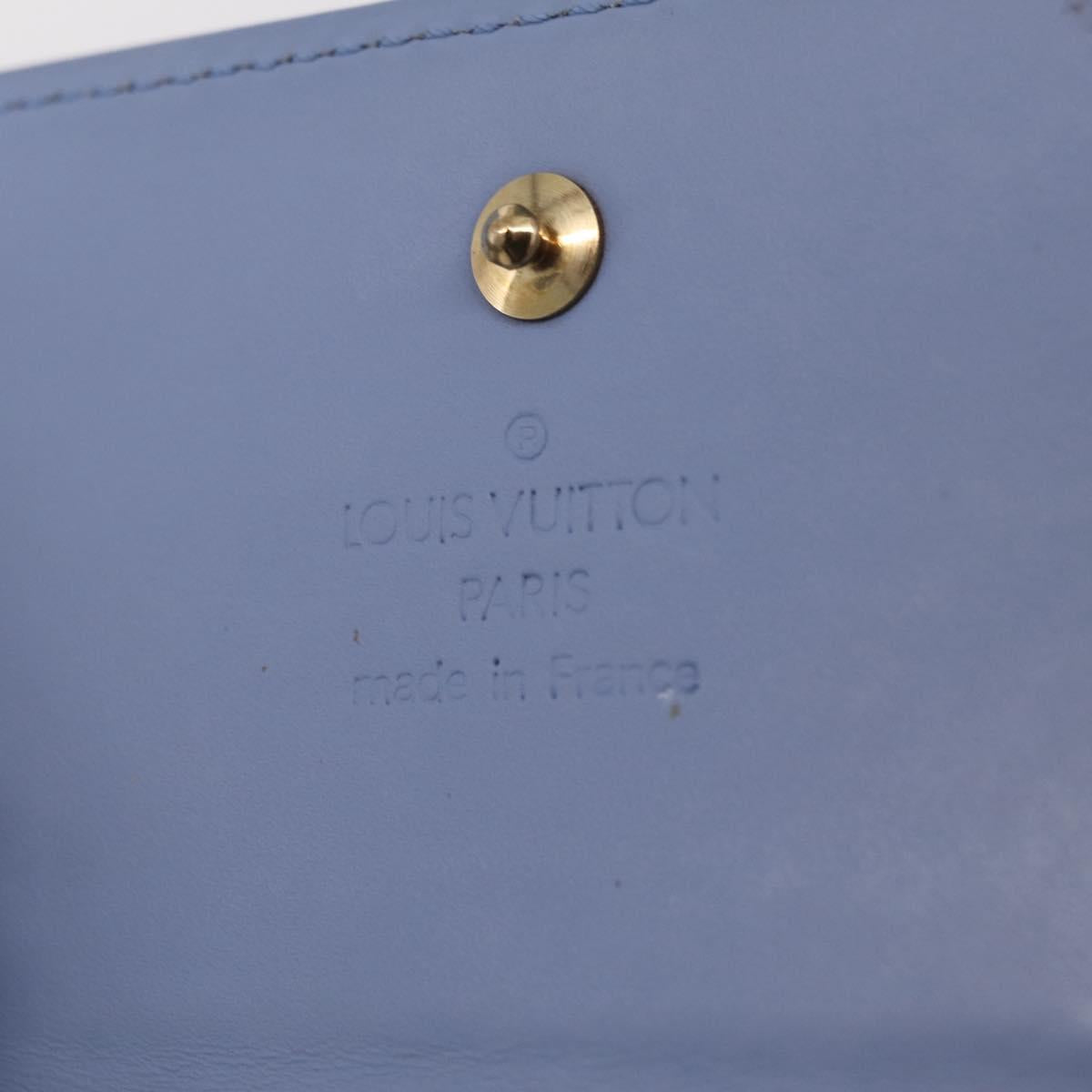 LOUIS VUITTON Monogram Vernis Portefeuille Elise Wallet Lavande LV Auth 206940A