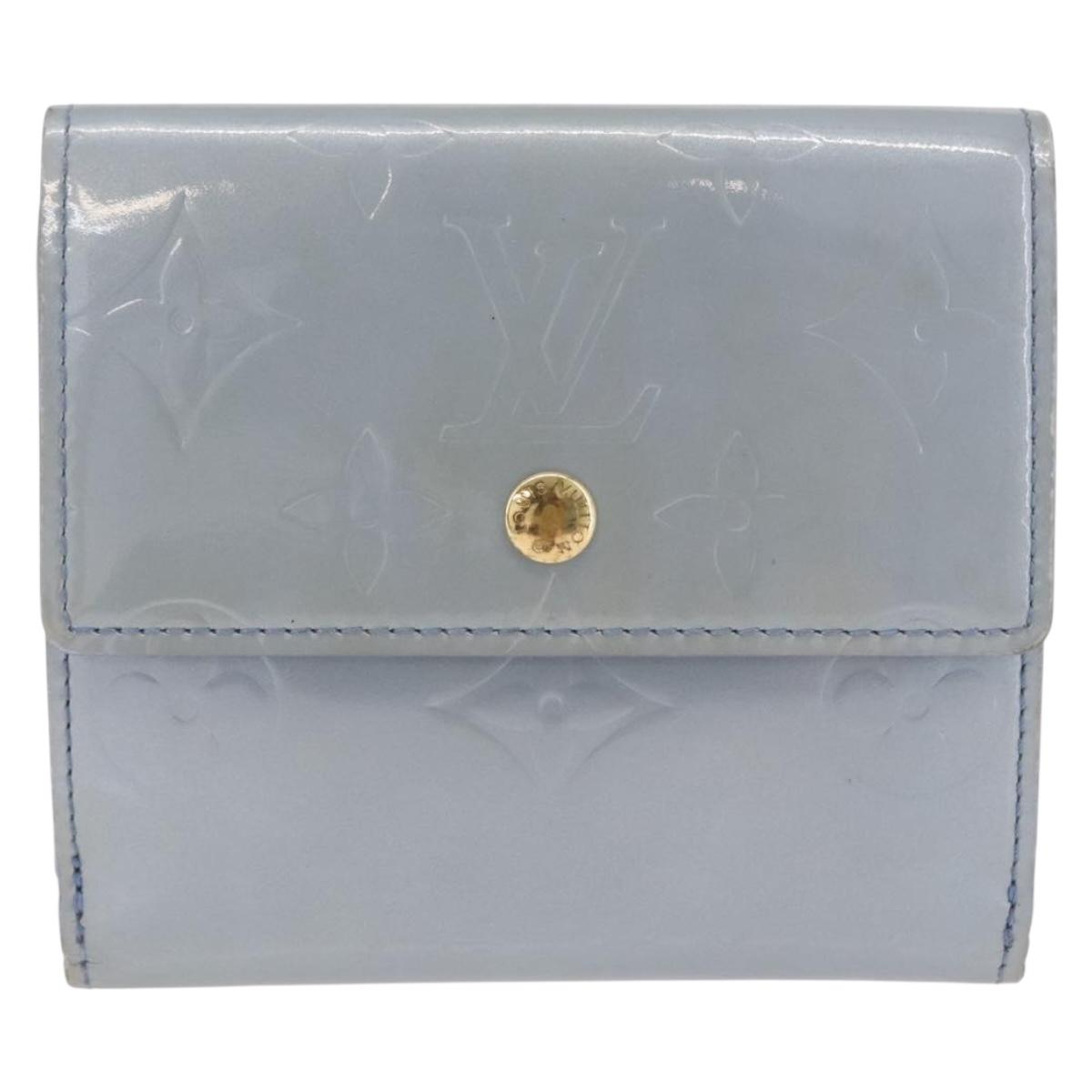 LOUIS VUITTON Monogram Vernis Portefeuille Elise Wallet Lavande LV Auth 206940A