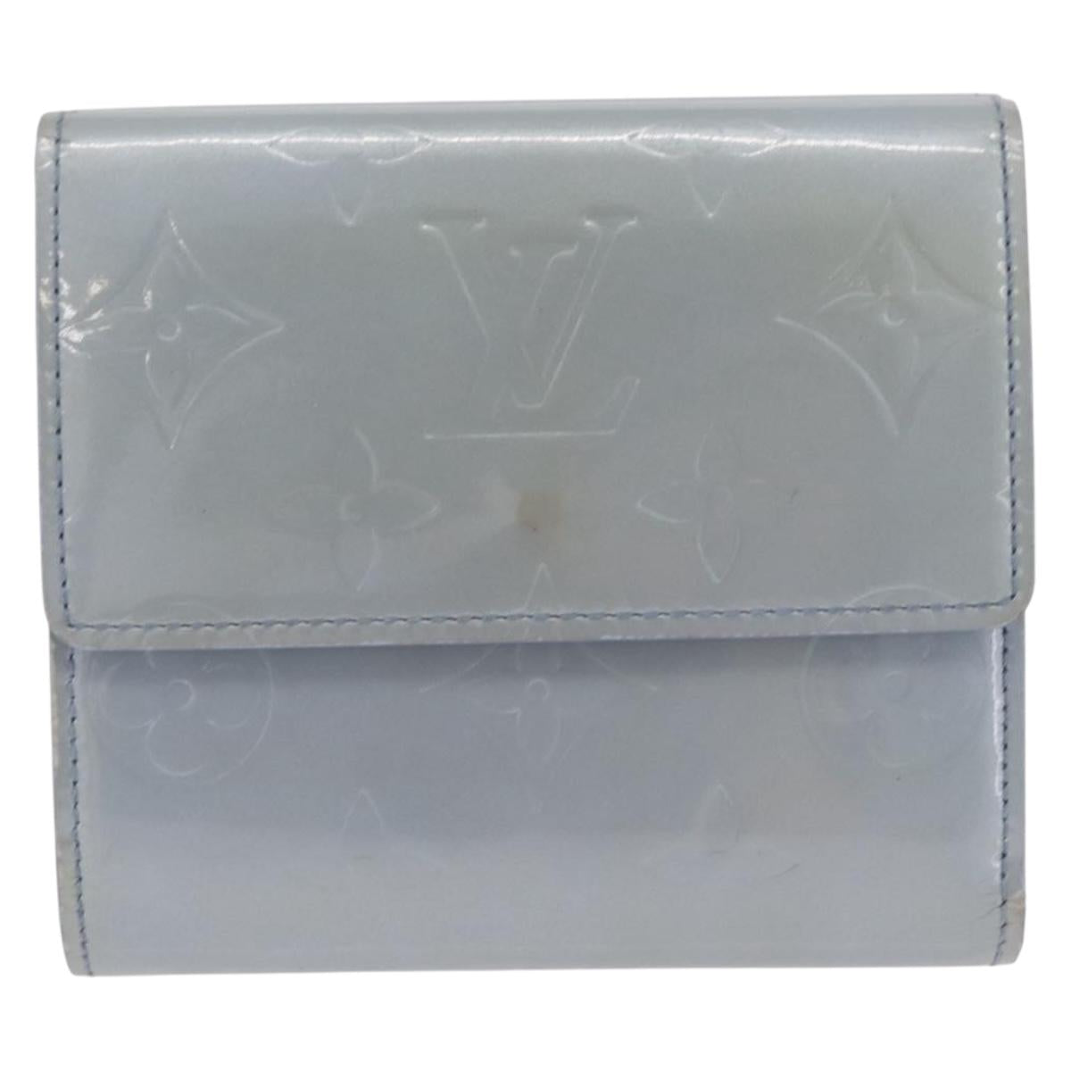 LOUIS VUITTON Monogram Vernis Portefeuille Elise Wallet Lavande LV Auth 206940A