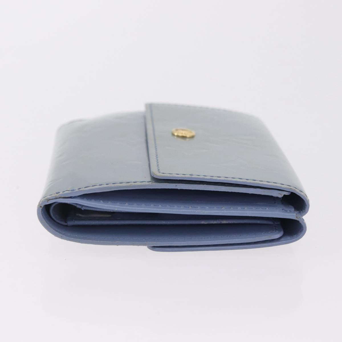 LOUIS VUITTON Monogram Vernis Portefeuille Elise Wallet Lavande LV Auth 206940A
