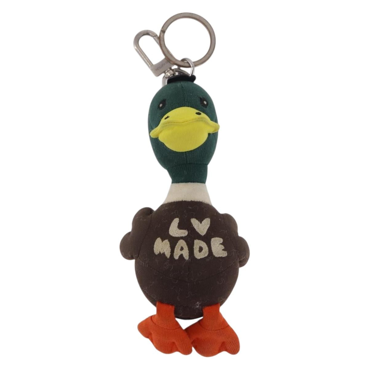 LOUIS VUITTON MADE NIGO LV Squared Porte Cre Duck Charm MP3222 Auth 206943M