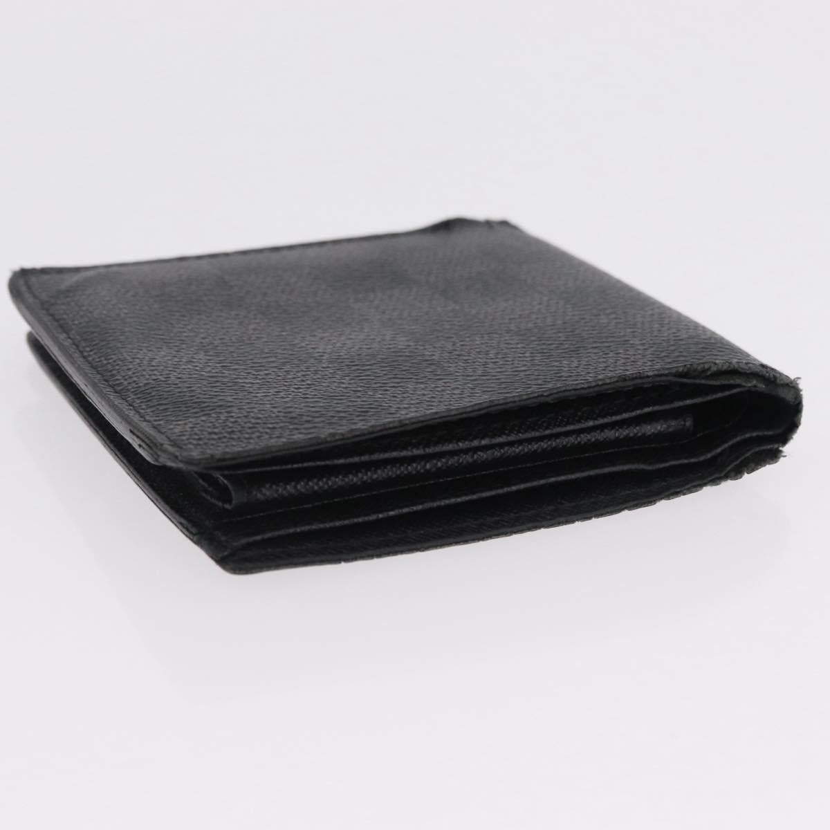 LOUIS VUITTON Damier Graphite Monogram Portefeuille Marco 2 Set Auth 206946