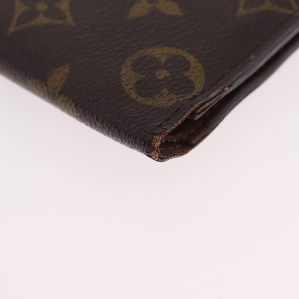LOUIS VUITTON Damier Graphite Monogram Portefeuille Marco 2 Set Auth 206946