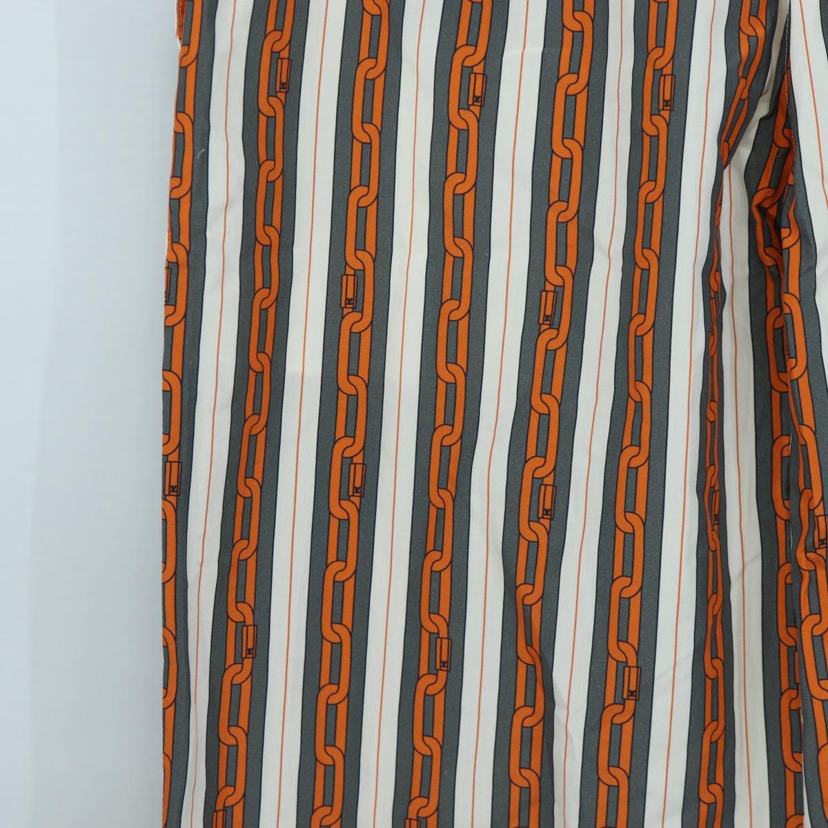 LOUIS VUITTON Pants Cotton 40 Orange LV Auth 206947M