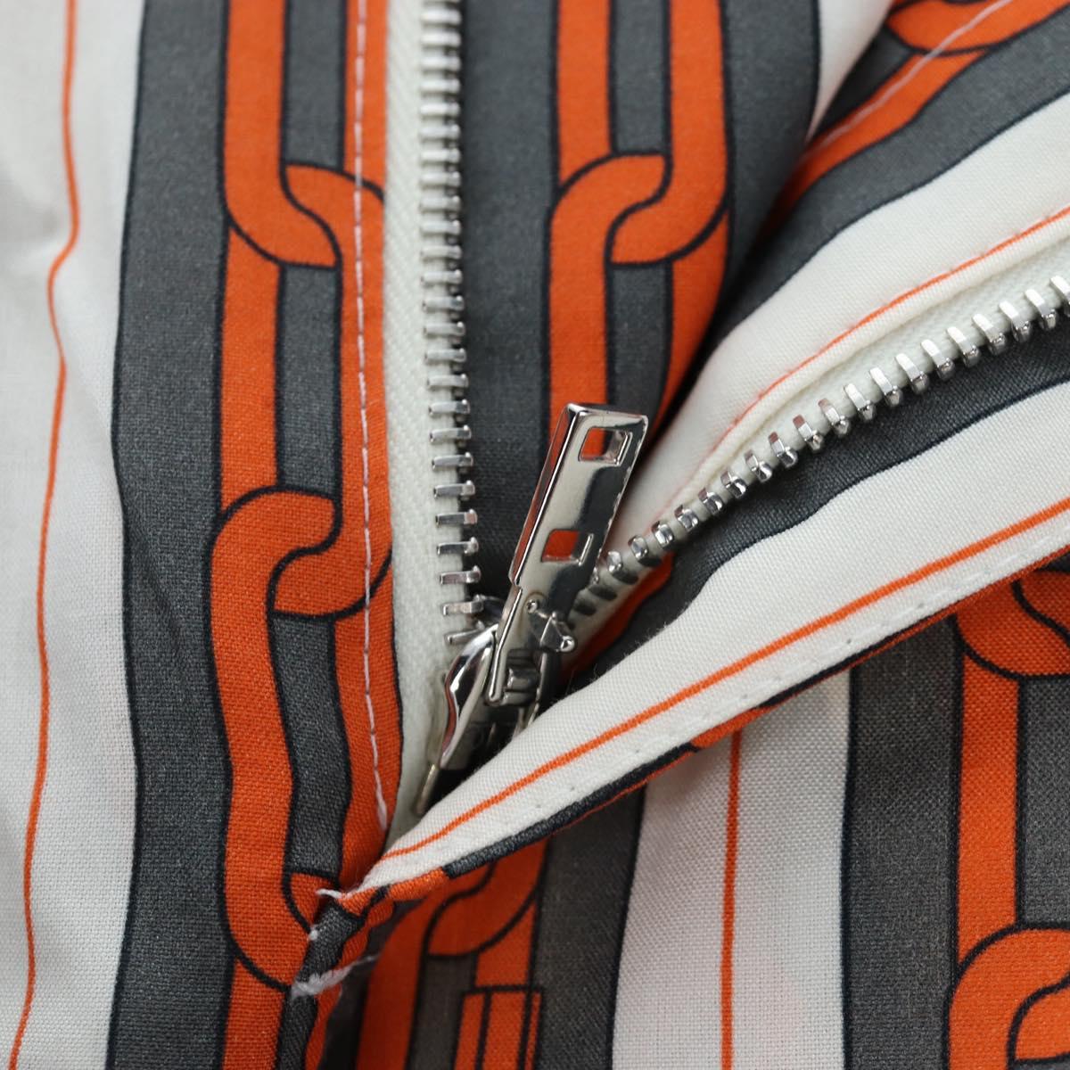 LOUIS VUITTON Pants Cotton 40 Orange LV Auth 206947M