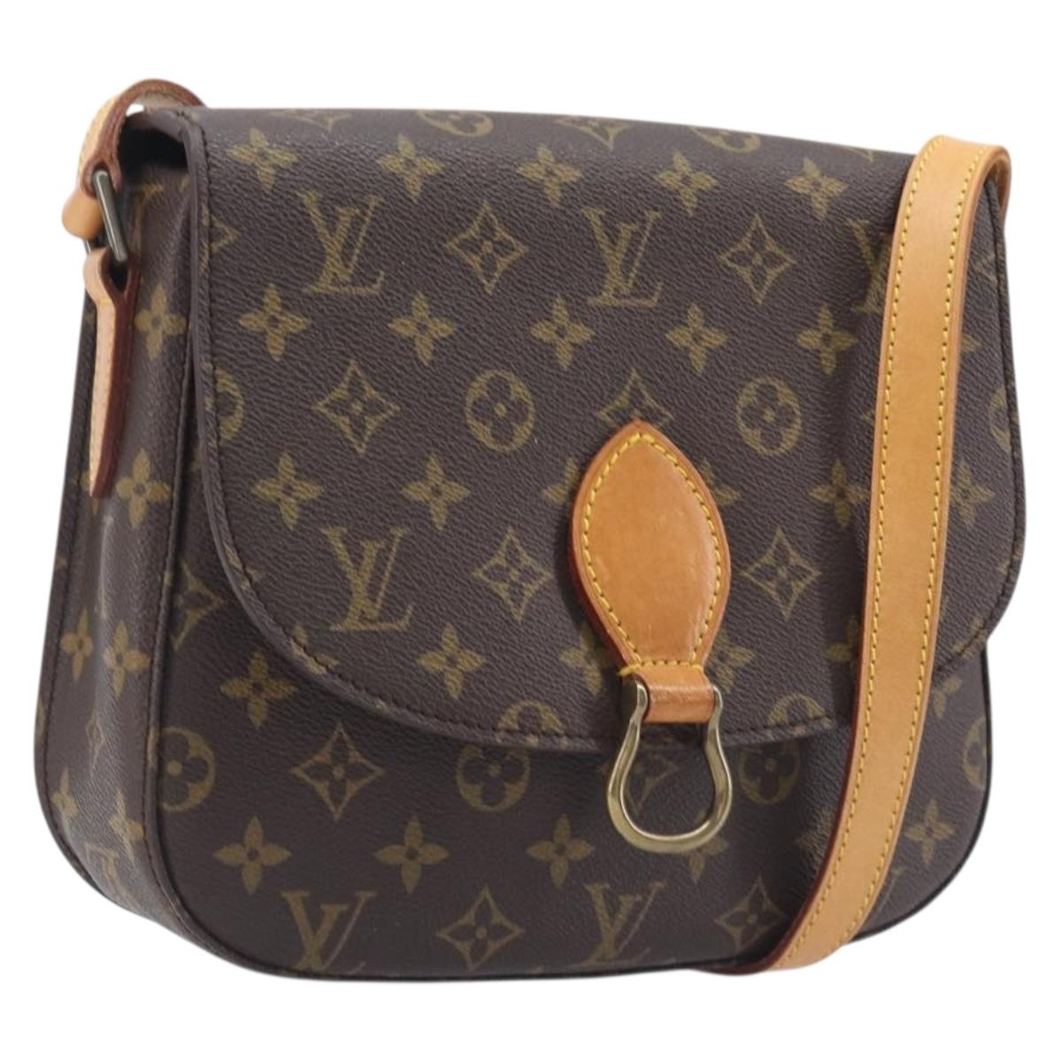 LOUIS VUITTON Monogram Saint Cloud GM Shoulder Bag M51242 LV Auth 206954V