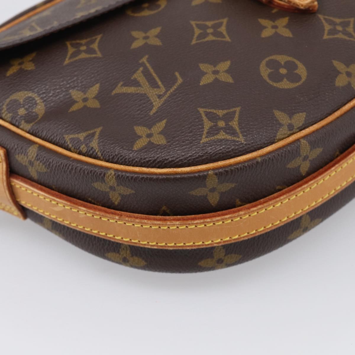 LOUIS VUITTON Monogram Jeune Fille MM Shoulder Bag M51226 LV Auth 206955