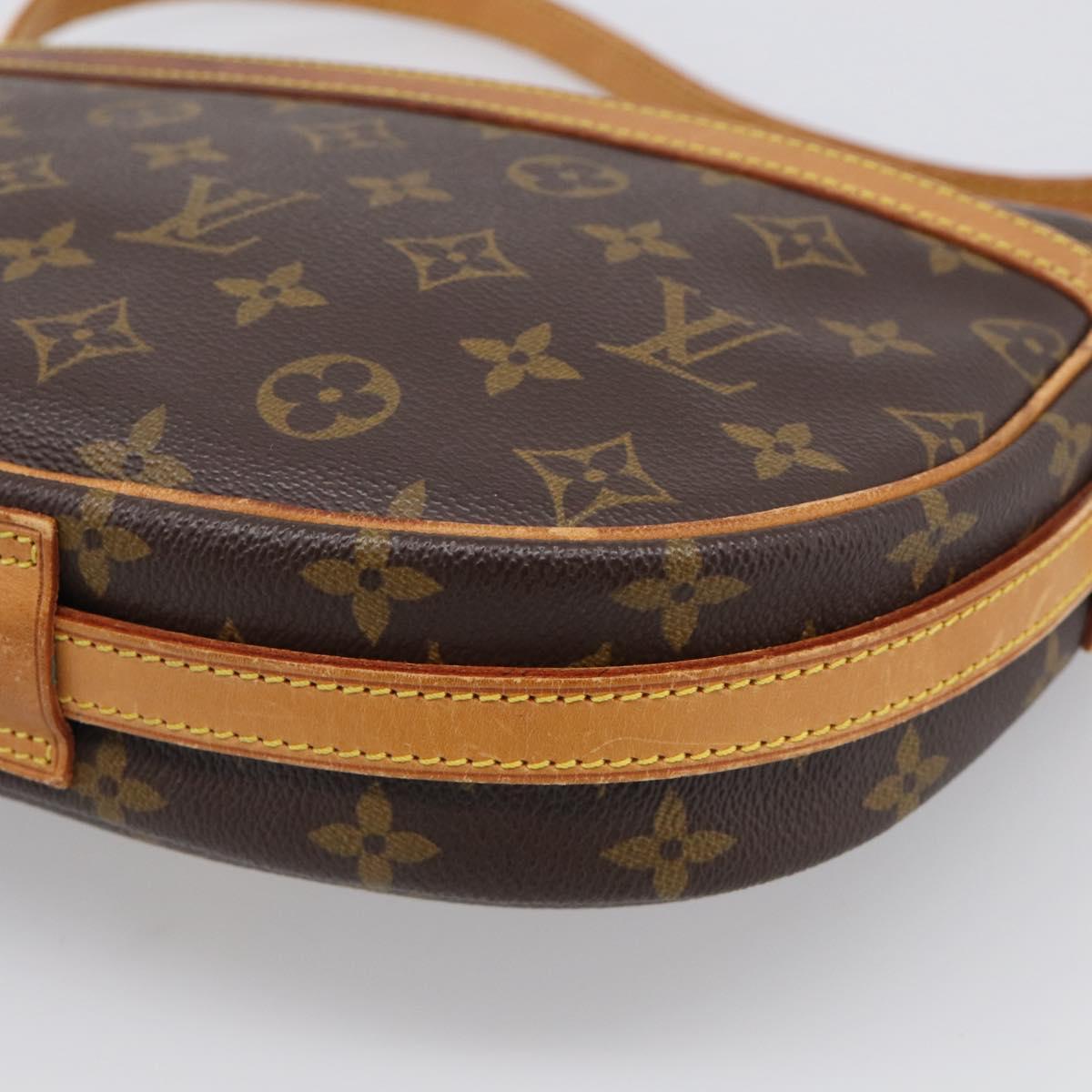LOUIS VUITTON Monogram Jeune Fille MM Shoulder Bag M51226 LV Auth 206955