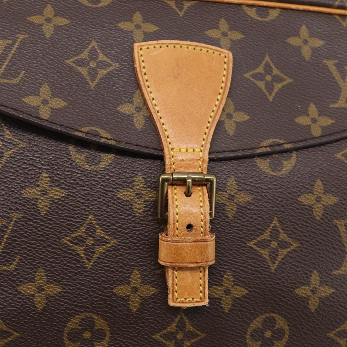 LOUIS VUITTON Monogram Jeune Fille MM Shoulder Bag M51226 LV Auth 206955