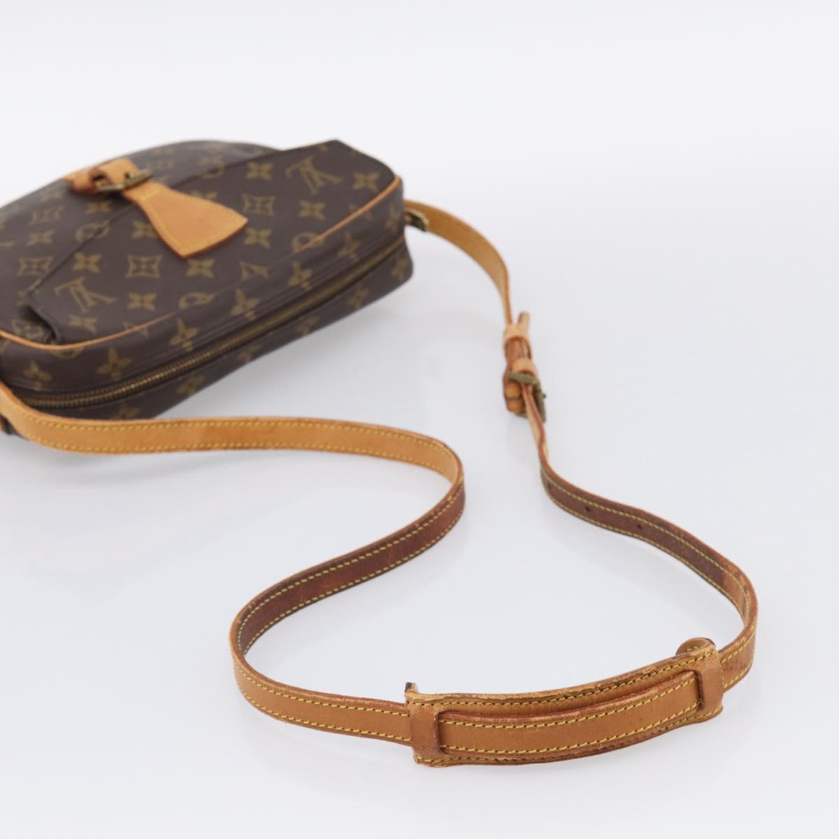 LOUIS VUITTON Monogram Jeune Fille MM Shoulder Bag M51226 LV Auth 206955