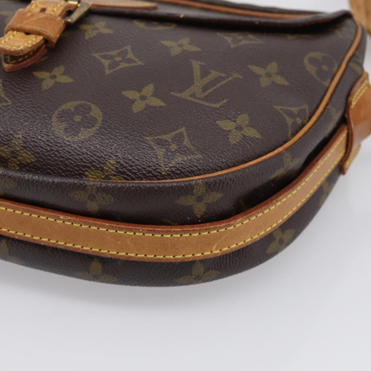 LOUIS VUITTON Monogram Jeune Fille MM Shoulder Bag M51226 LV Auth 206956