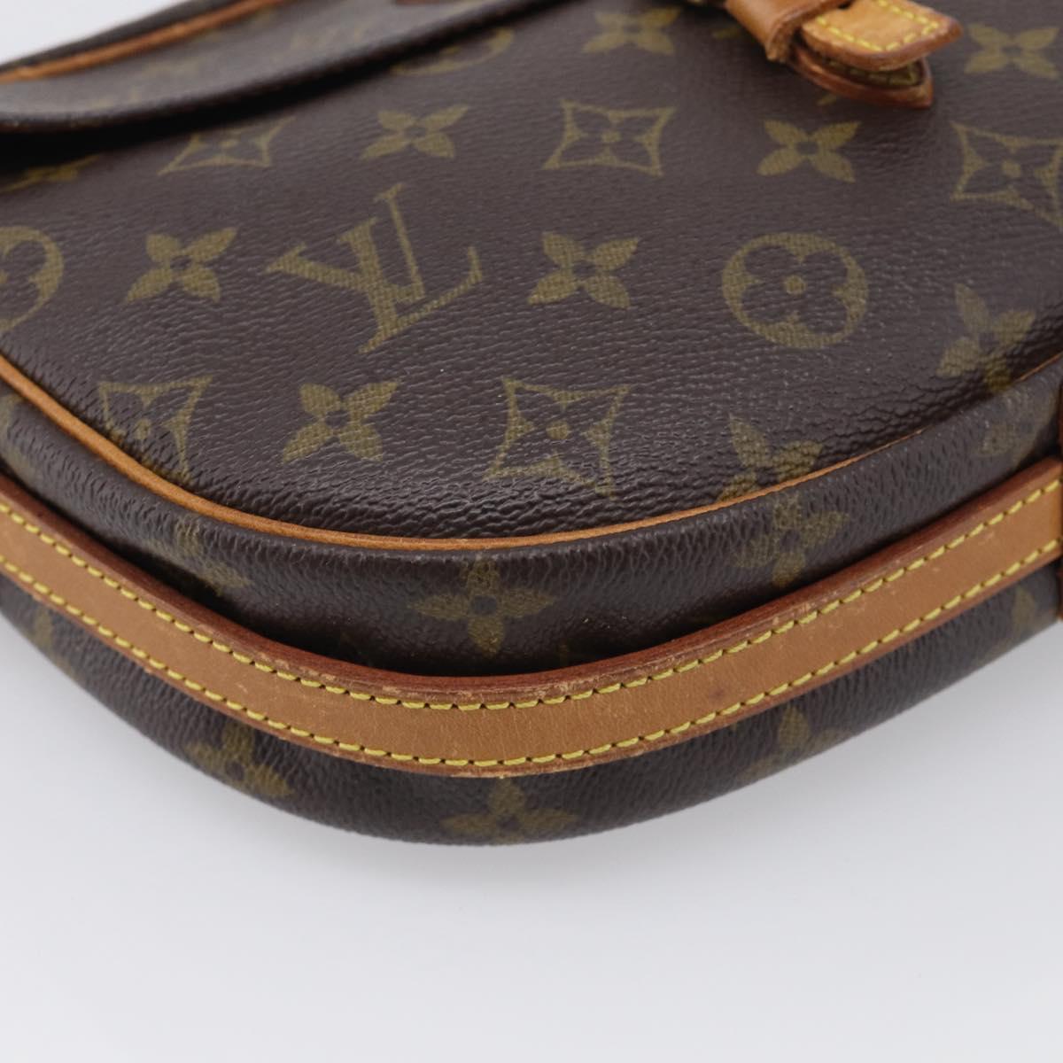 LOUIS VUITTON Monogram Jeune Fille MM Shoulder Bag M51226 LV Auth 206956