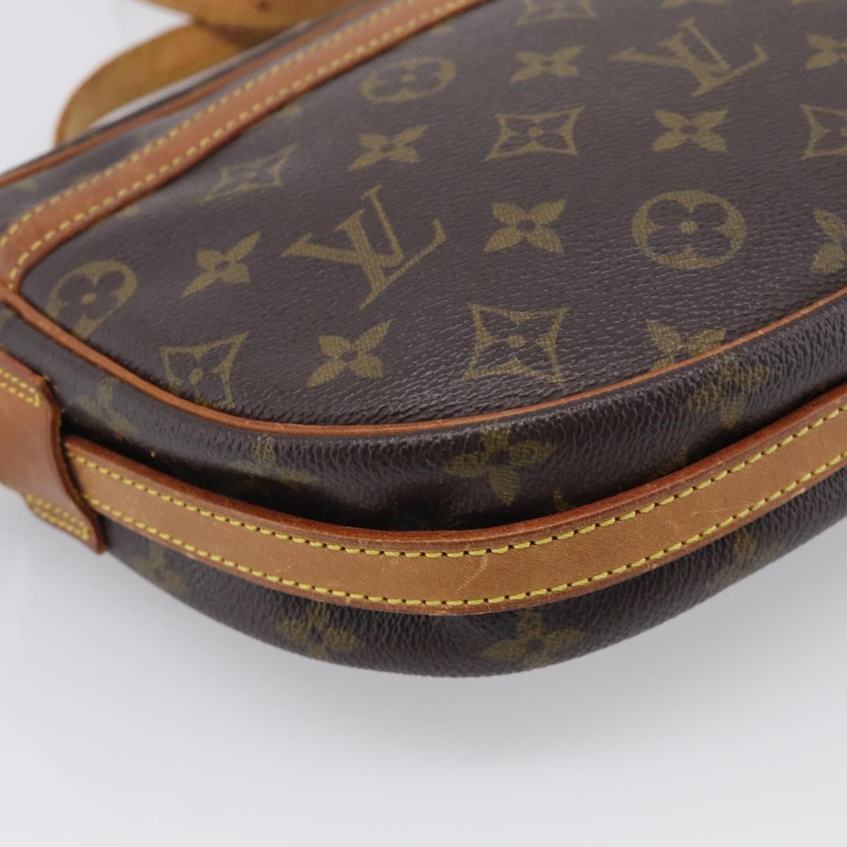 LOUIS VUITTON Monogram Jeune Fille MM Shoulder Bag M51226 LV Auth 206956
