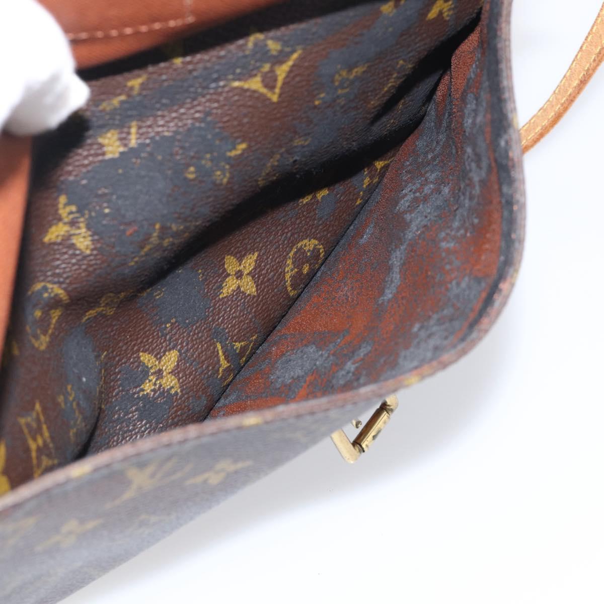 LOUIS VUITTON Monogram Jeune Fille MM Shoulder Bag M51226 LV Auth 206956