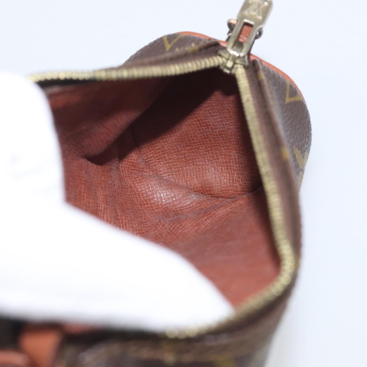 LOUIS VUITTON Monogram Papillon Pouch LV Auth 206958