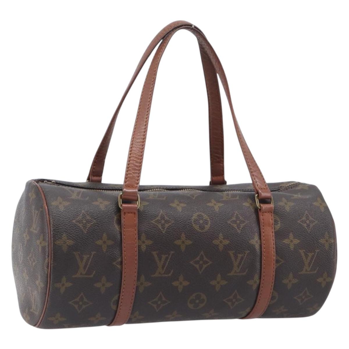 LOUIS VUITTON Monogram Papillon 30 Hand Bag M51365 LV Auth 206959