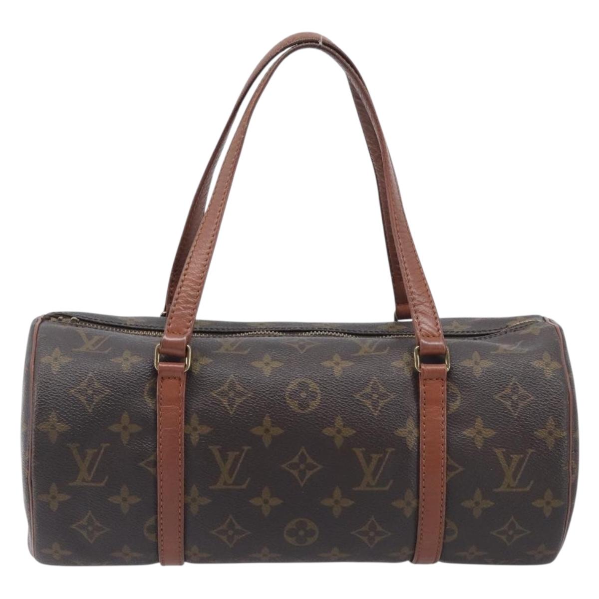 LOUIS VUITTON Monogram Papillon 30 Hand Bag M51365 LV Auth 206959