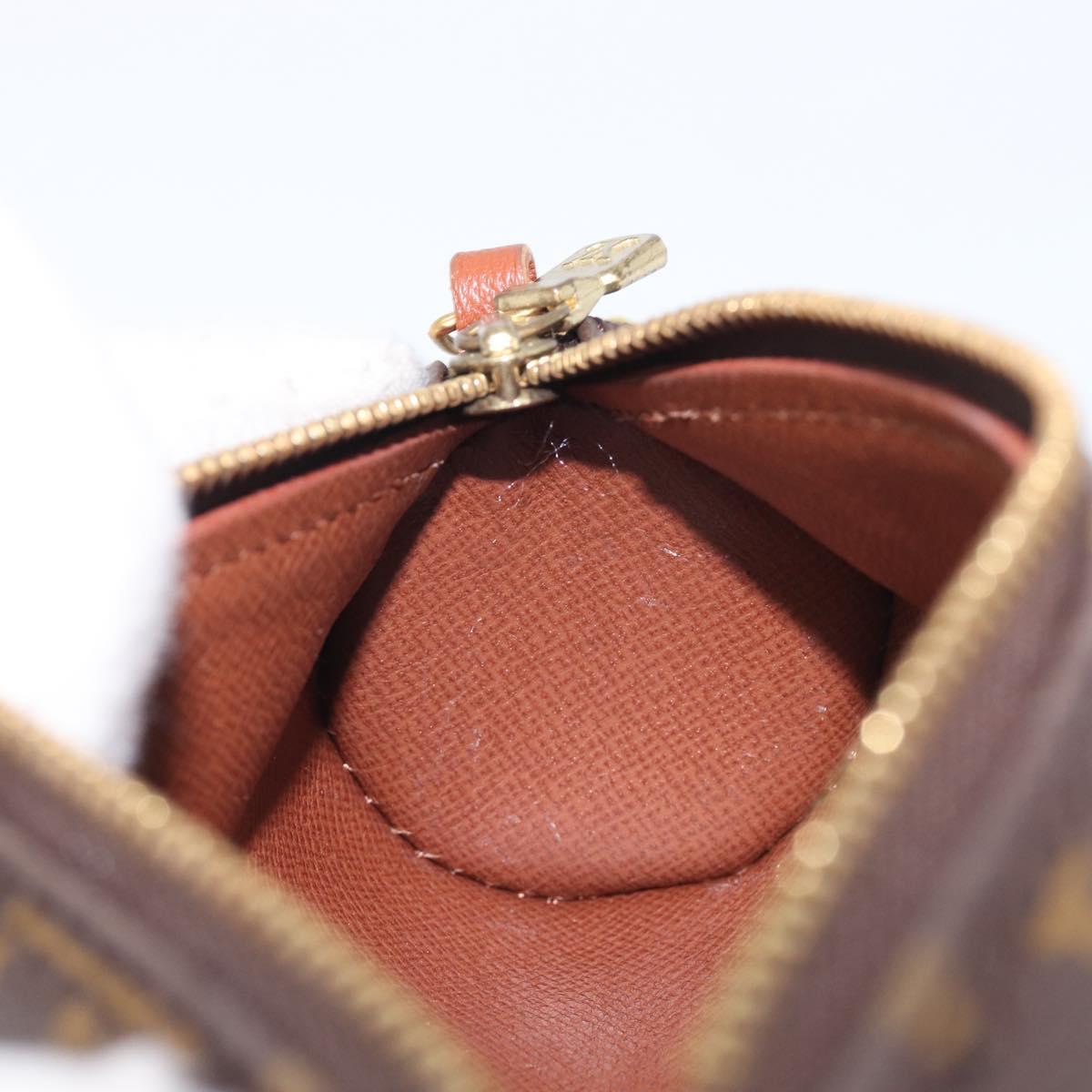 LOUIS VUITTON Monogram Papillon Pouch LV Auth 206960