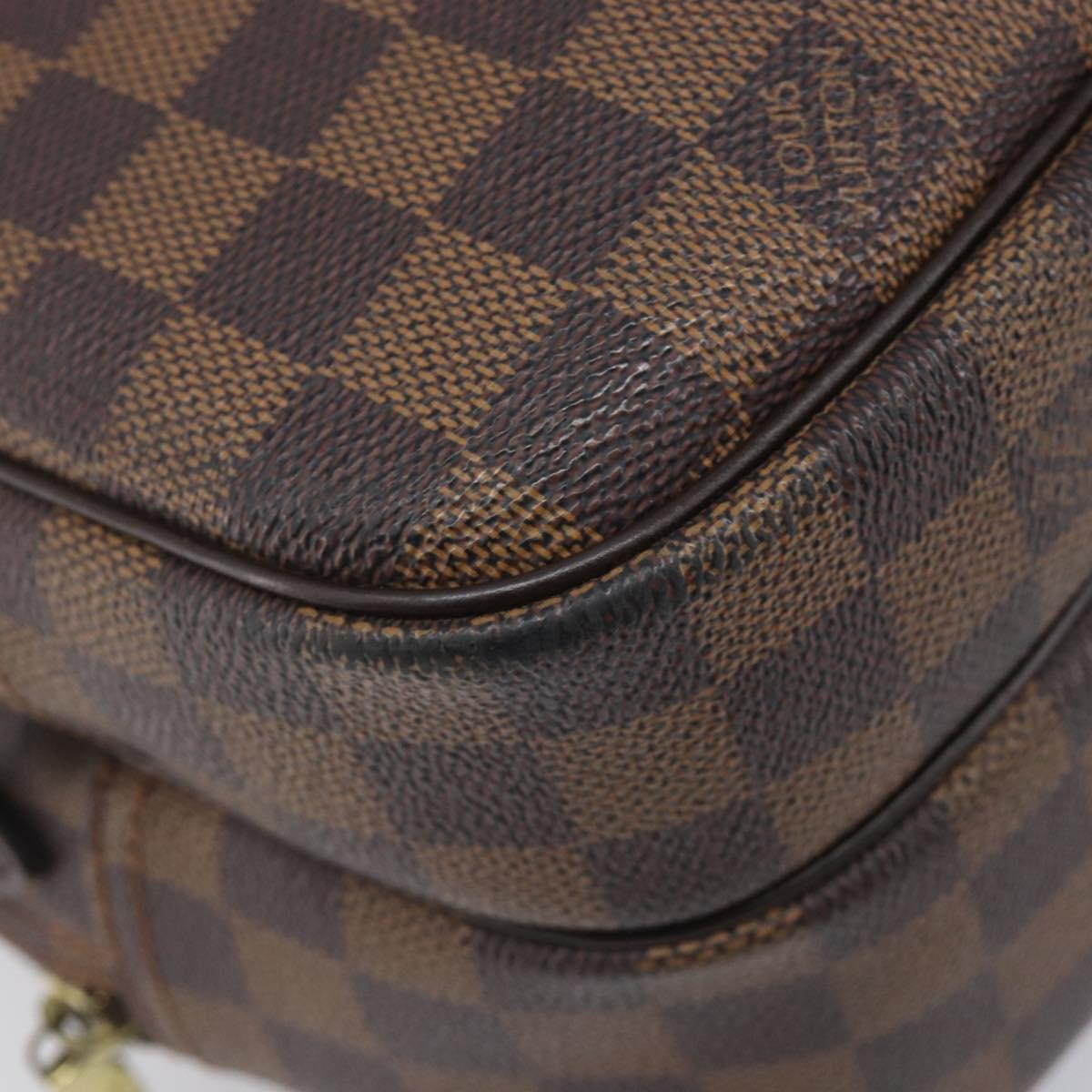 LOUIS VUITTON Damier Ebene Reporter PM Shoulder Bag SPO N45253 LV Auth 206963