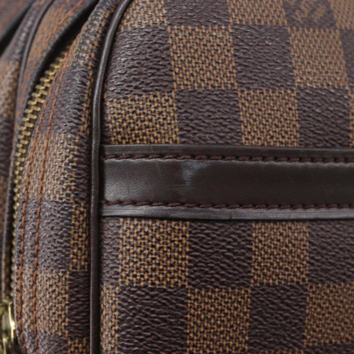 LOUIS VUITTON Damier Ebene Reporter PM Shoulder Bag SPO N45253 LV Auth 206963