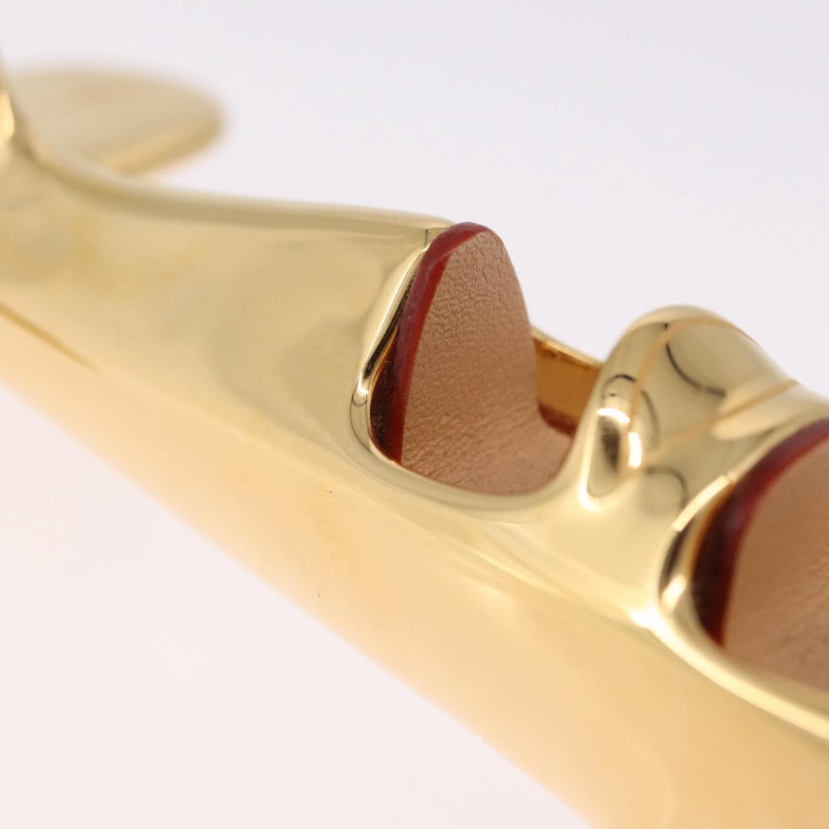 LOUIS VUITTON Airplane Paper Weight Gold GI1158 LV Auth 206982SM