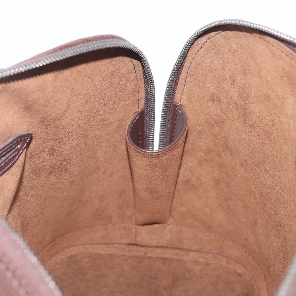 LOUIS VUITTON Epi Alma Hand Bag Mocha M5214D LV Auth 207004V