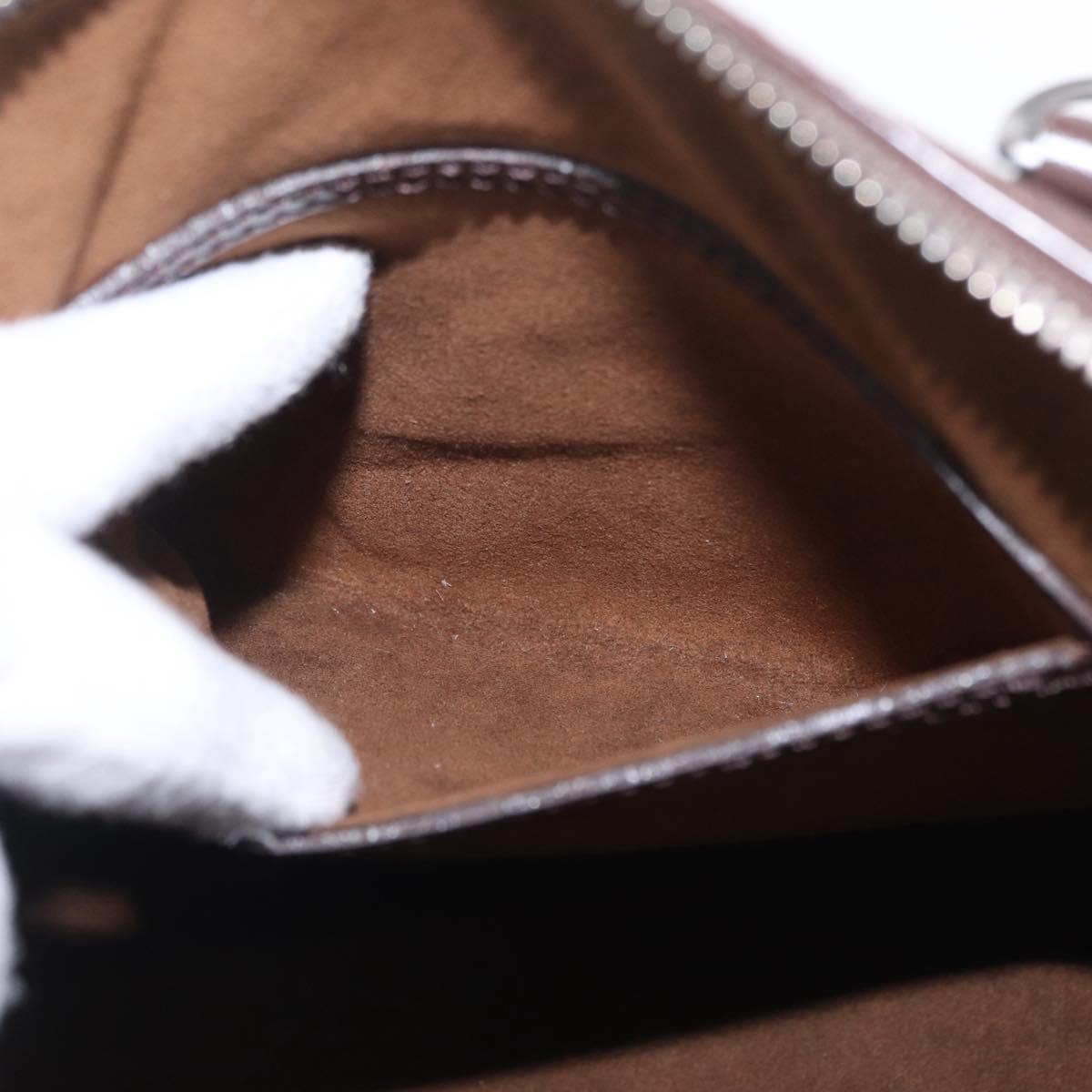 LOUIS VUITTON Epi Alma Hand Bag Mocha M5214D LV Auth 207004V