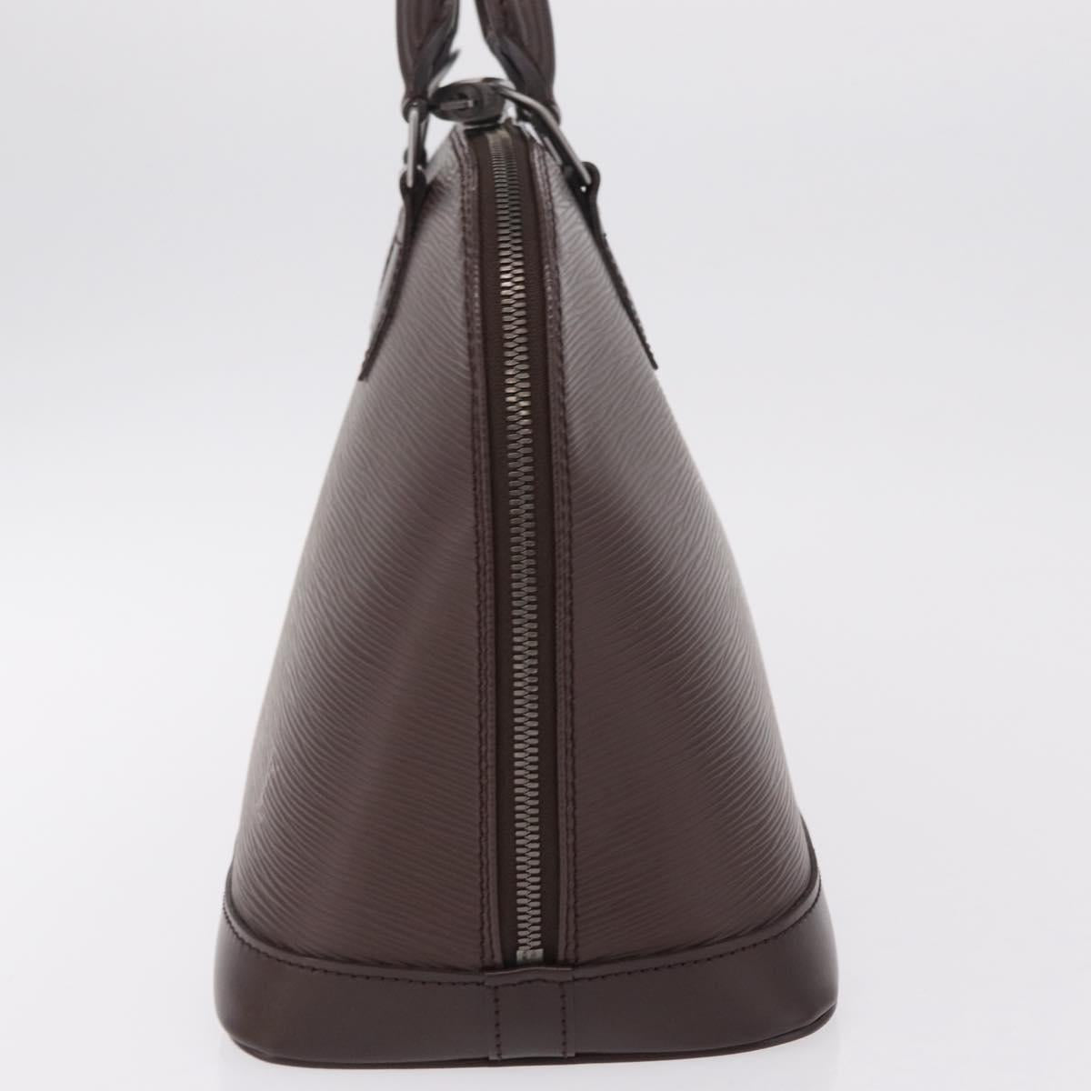 LOUIS VUITTON Epi Alma Hand Bag Mocha M5214D LV Auth 207004V