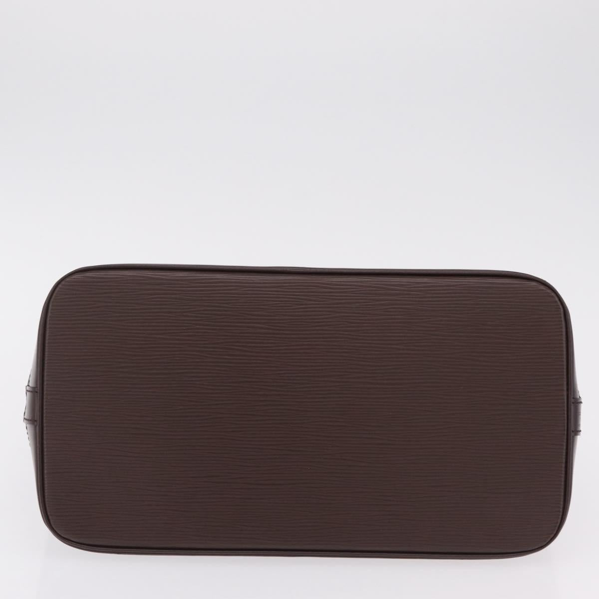 LOUIS VUITTON Epi Alma Hand Bag Mocha M5214D LV Auth 207004V