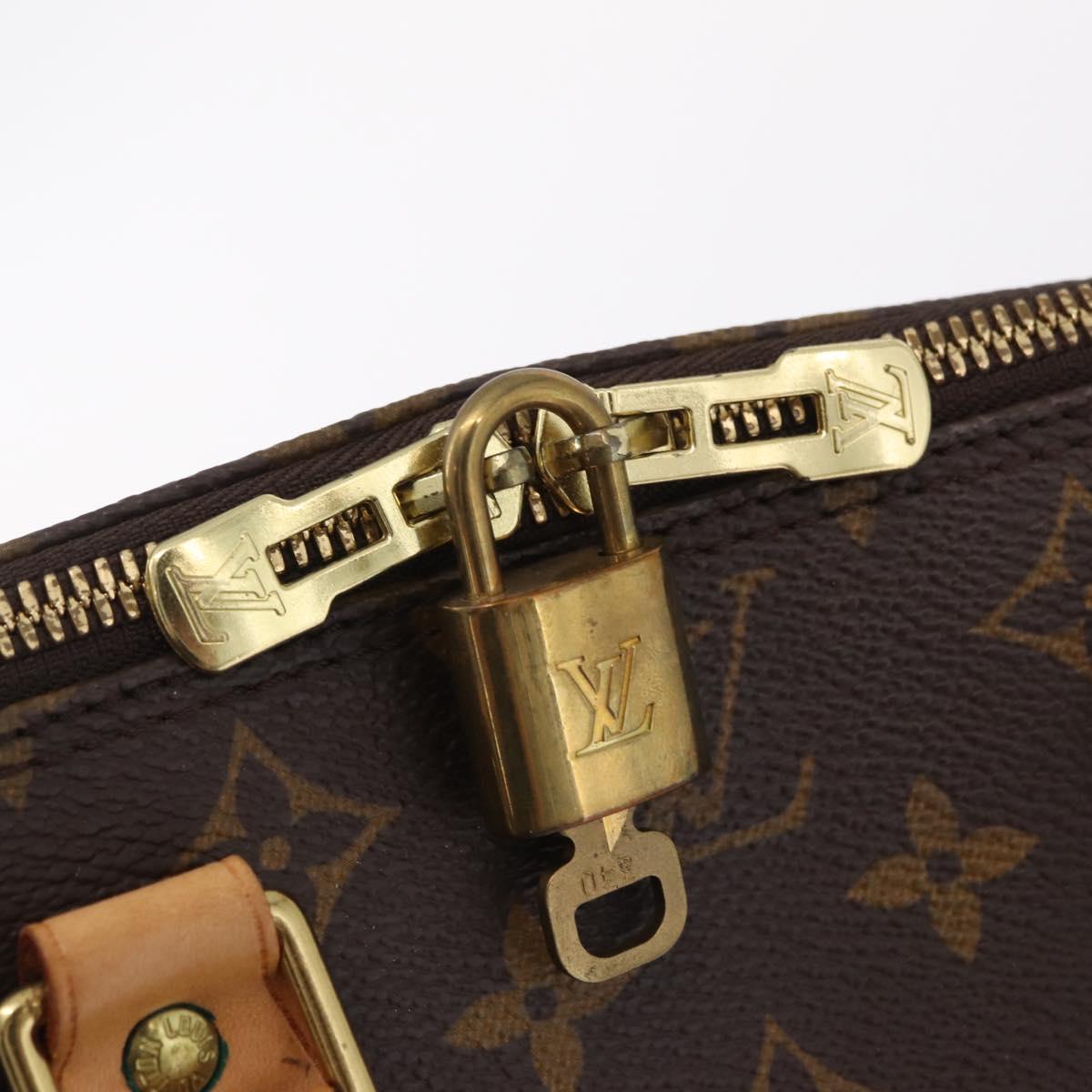LOUIS VUITTON Monogram Alma Hand Bag M51130 LV Auth 207011V