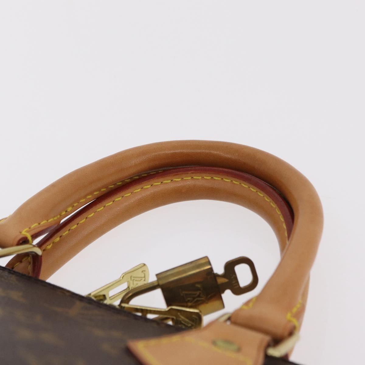 LOUIS VUITTON Monogram Alma Hand Bag M51130 LV Auth 207011V