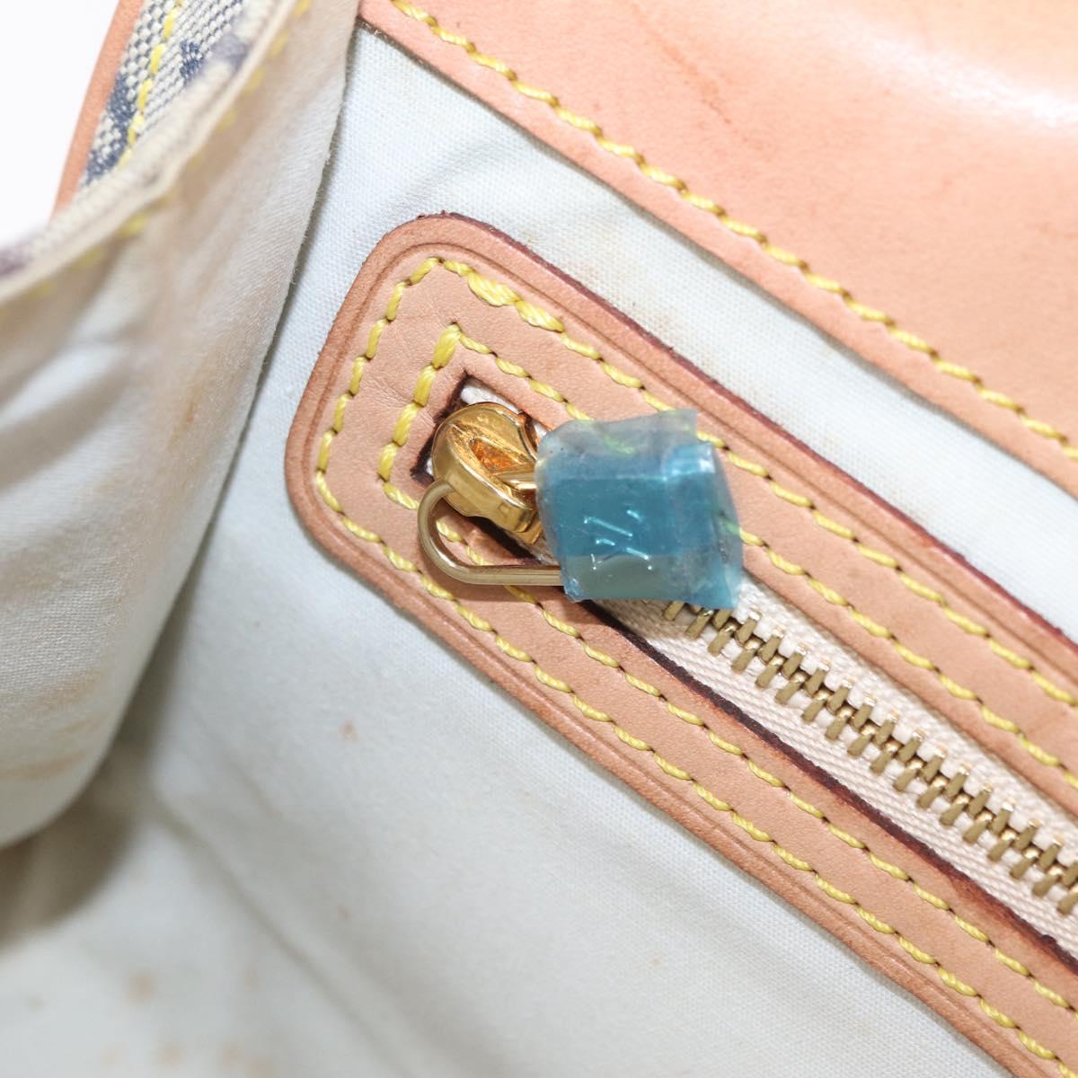 LOUIS VUITTON Monogram Mini Camille Chain Bag Blue M92002 LV Auth 207024