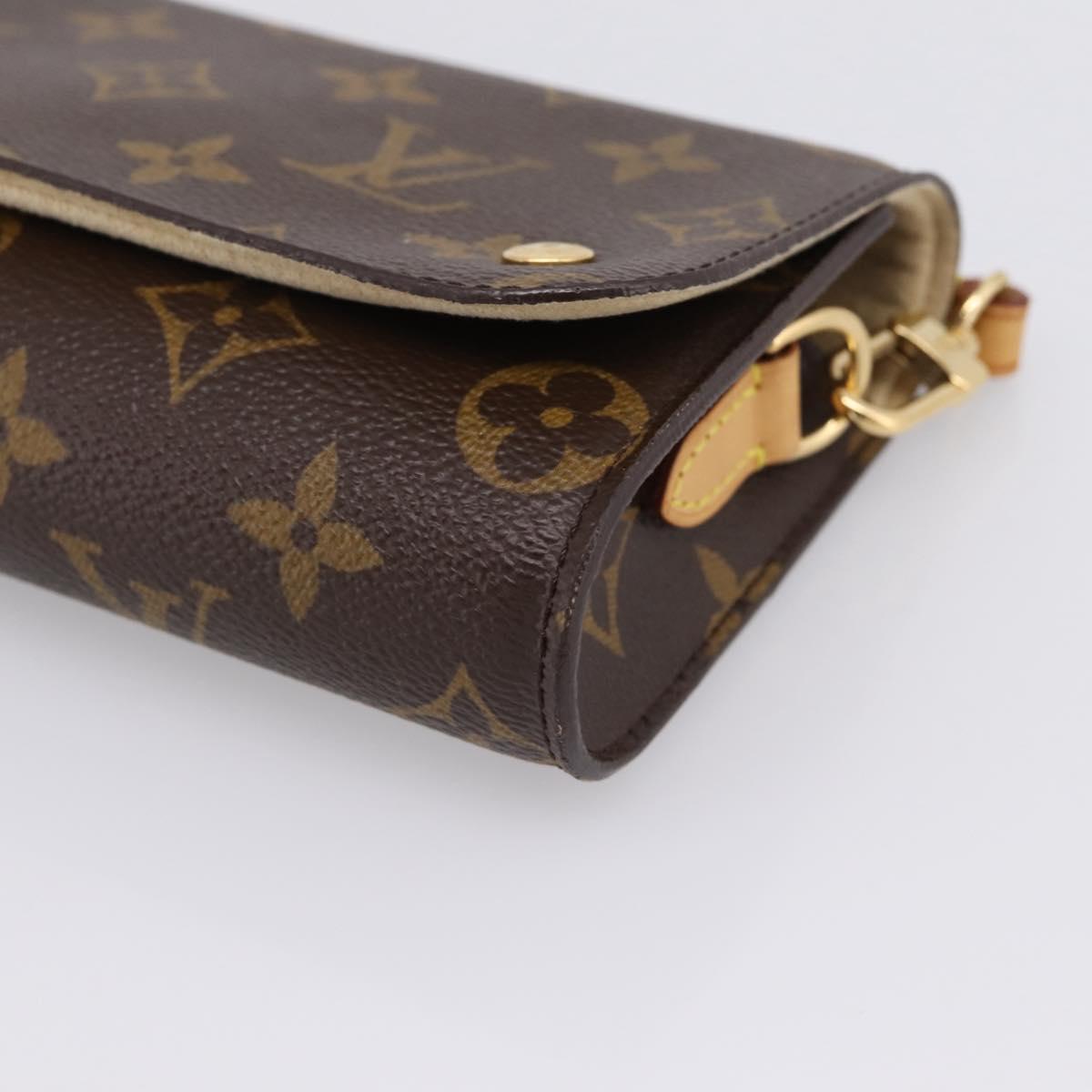 LOUIS VUITTON Monogram Etui PSP Pouch M58080 LV Auth 207027V