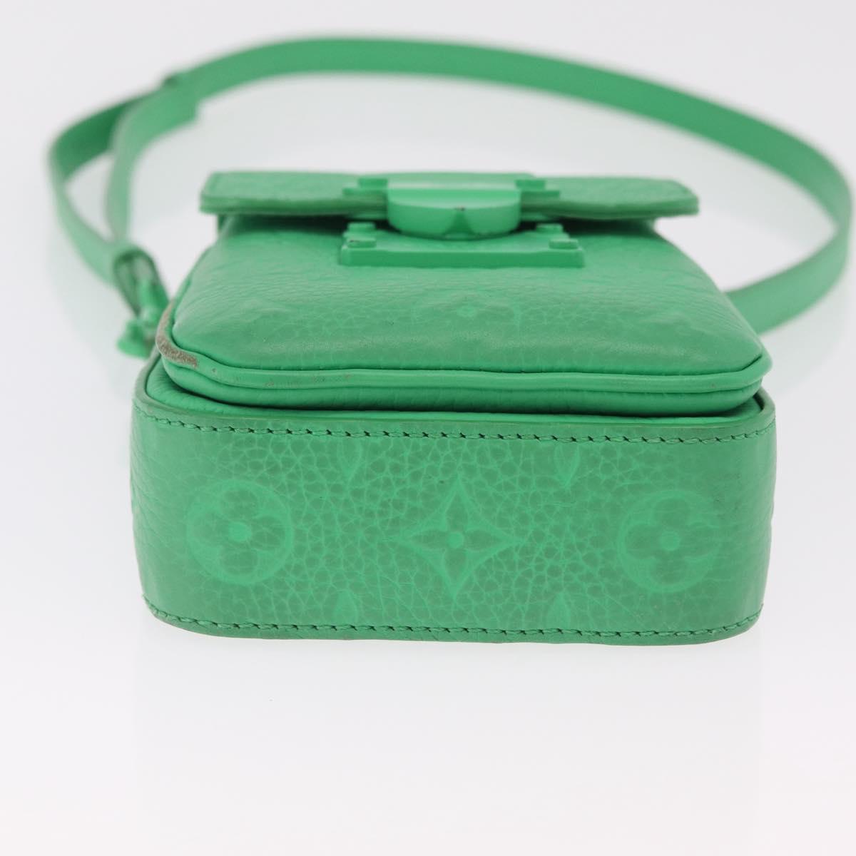 LOUIS VUITTON Lock Vertical Wearable Wallet Bag M81525 LV Auth 207033A