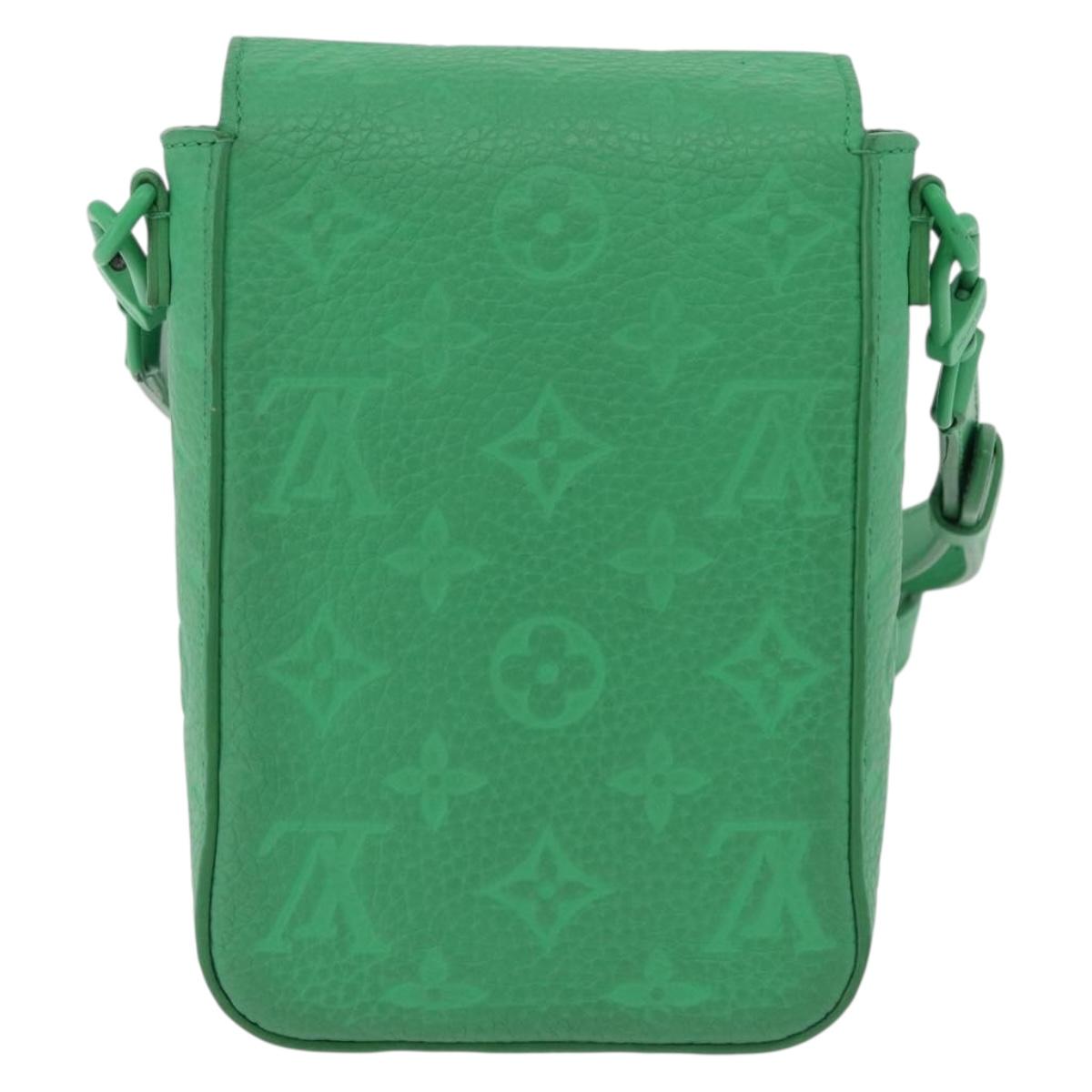 LOUIS VUITTON Lock Vertical Wearable Wallet Bag M81525 LV Auth 207033A