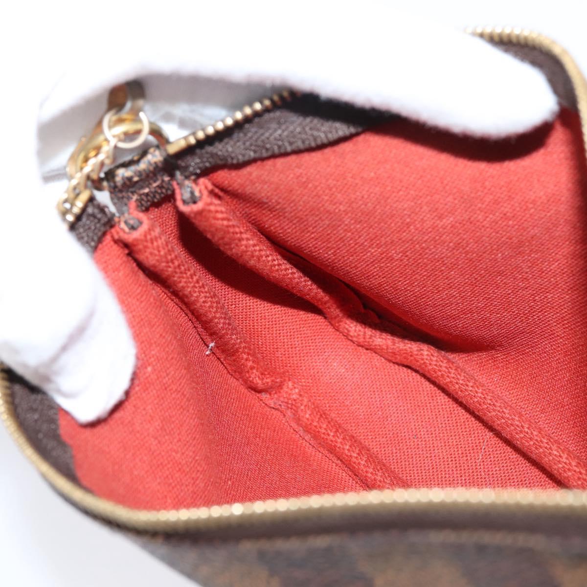 LOUIS VUITTON Ebene Mini Pochette Accessoires Pouch N58009 LV Auth 207035A