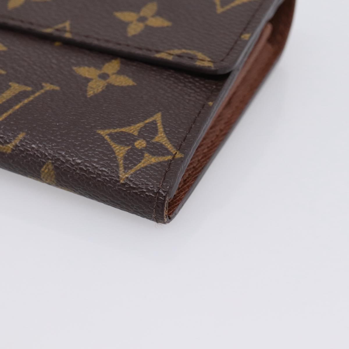 LOUIS VUITTON Monogram Portefeuille Sarah Long Wallet M61734 LV Auth 207050