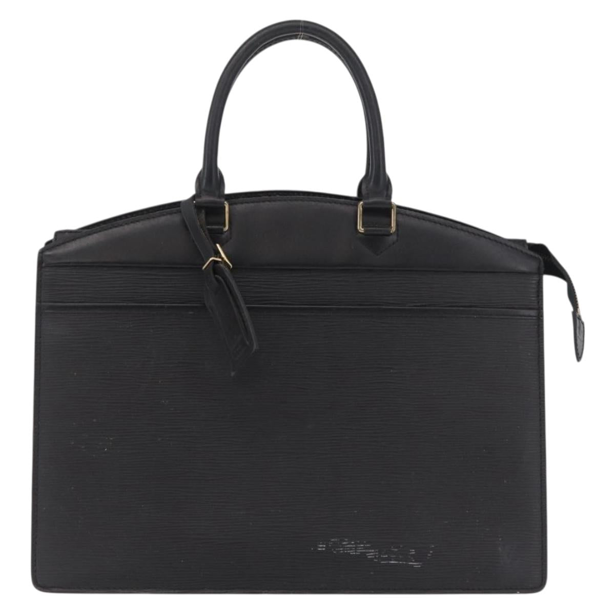 LOUIS VUITTON Epi Riviera Hand Bag Black M48182 LV Auth 207059